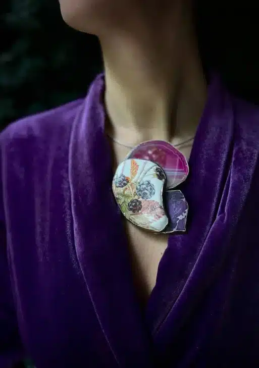 Blackberry Collection Brooch/Necklace