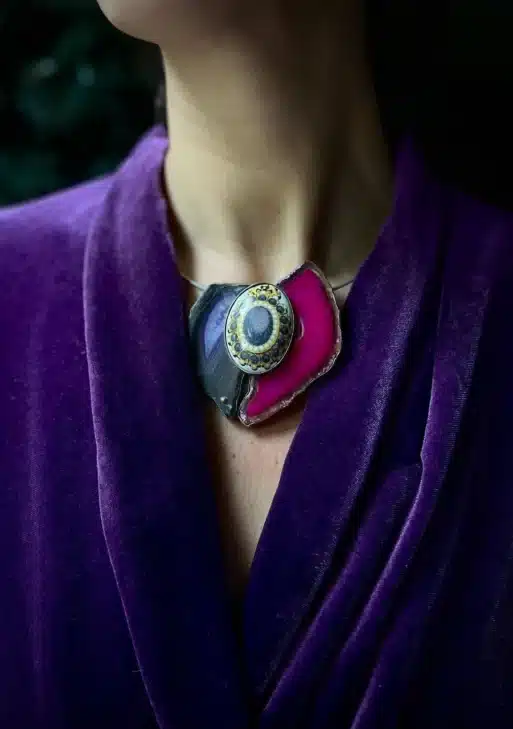 Blackberry Collection Brooch/Necklace
