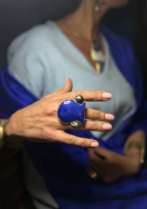 Blue Violin Collection Ring