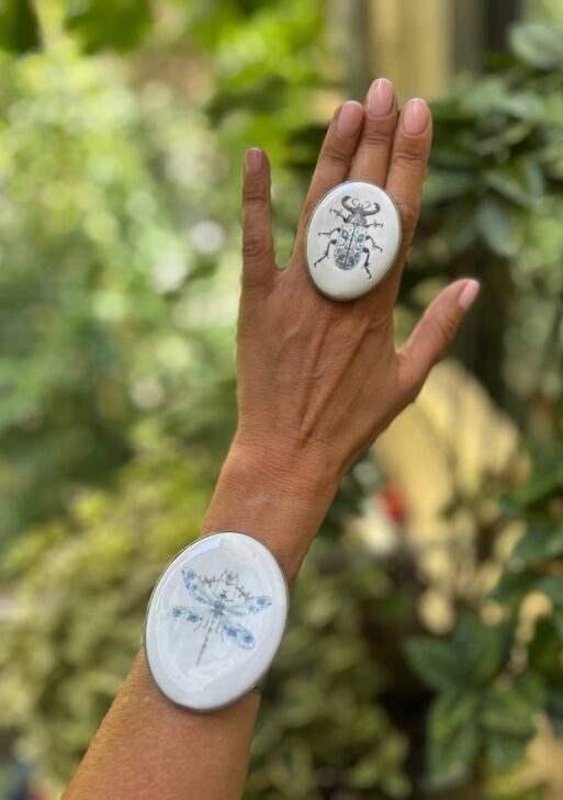Bug Series Bracelet and ring Set