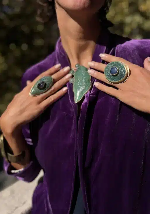 Jaguar Green Collection Brooch/Necklace