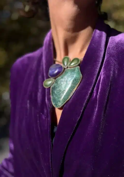 Jaguar Green Collection Brooch/Necklace