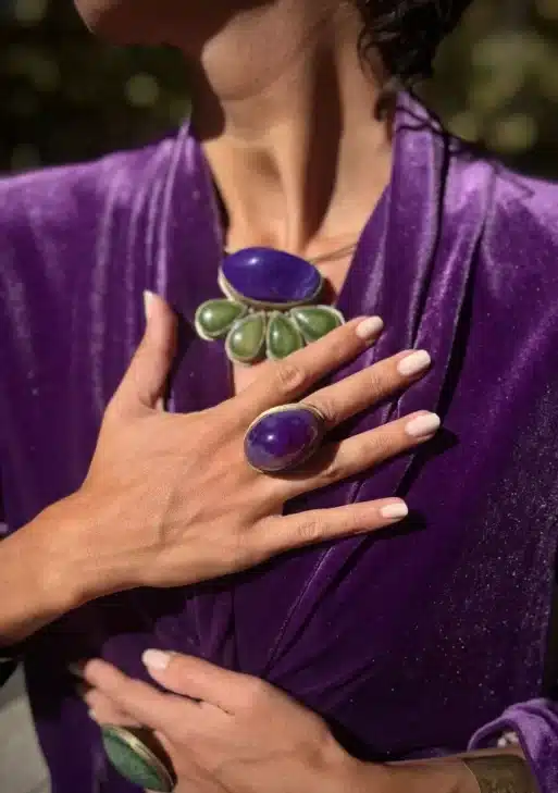 Jaguar Green Collection Brooch/Necklace