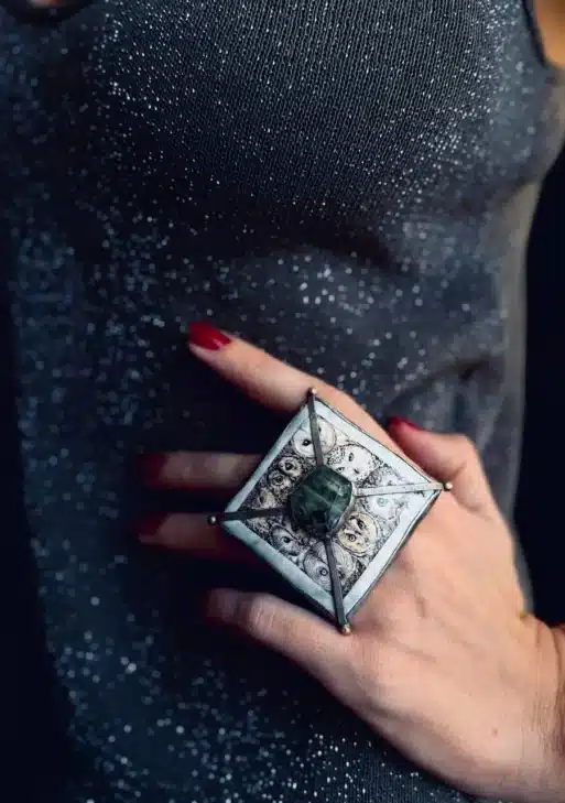 Collection with Owls Ring