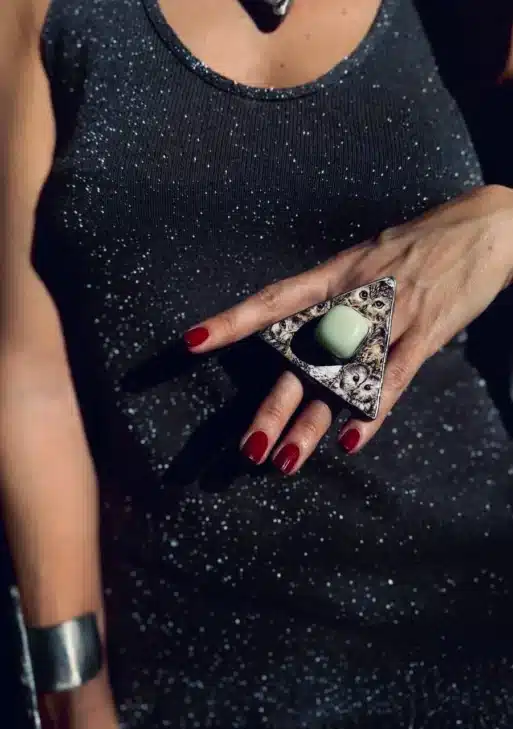 Collection with Owls Ring