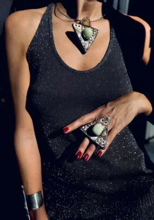 Collection with Owls Ring