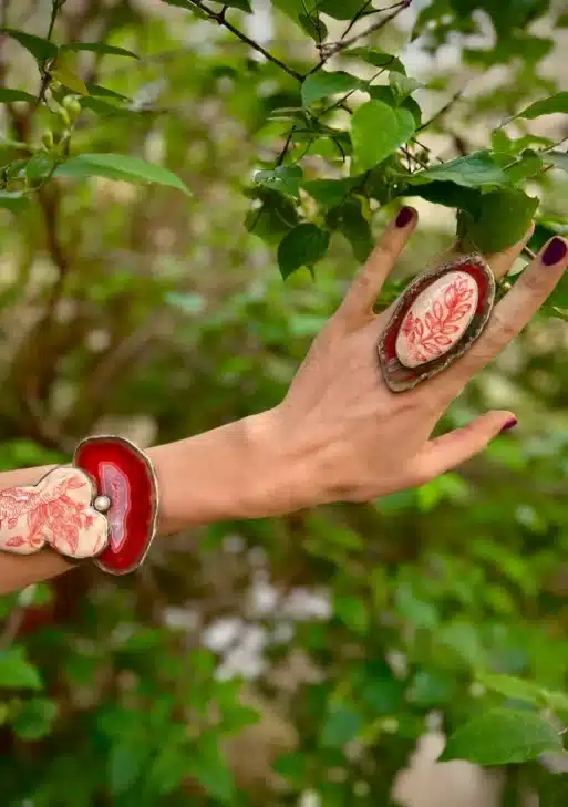 Chinese Lanterns Collection Ring