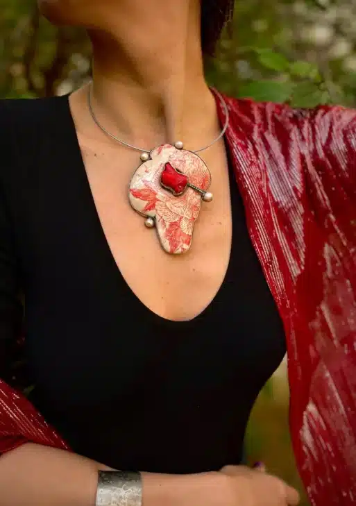 Chinese Lanterns Collection Brooch/Necklace