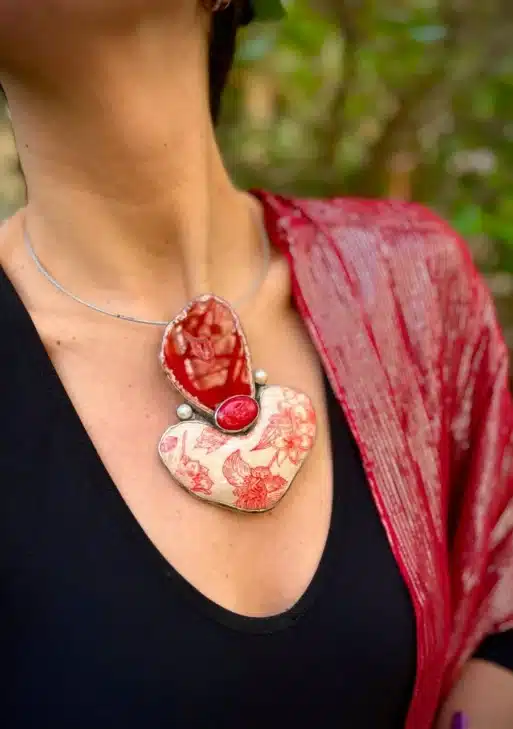 Chinese Lanterns Collection Brooch/Necklace