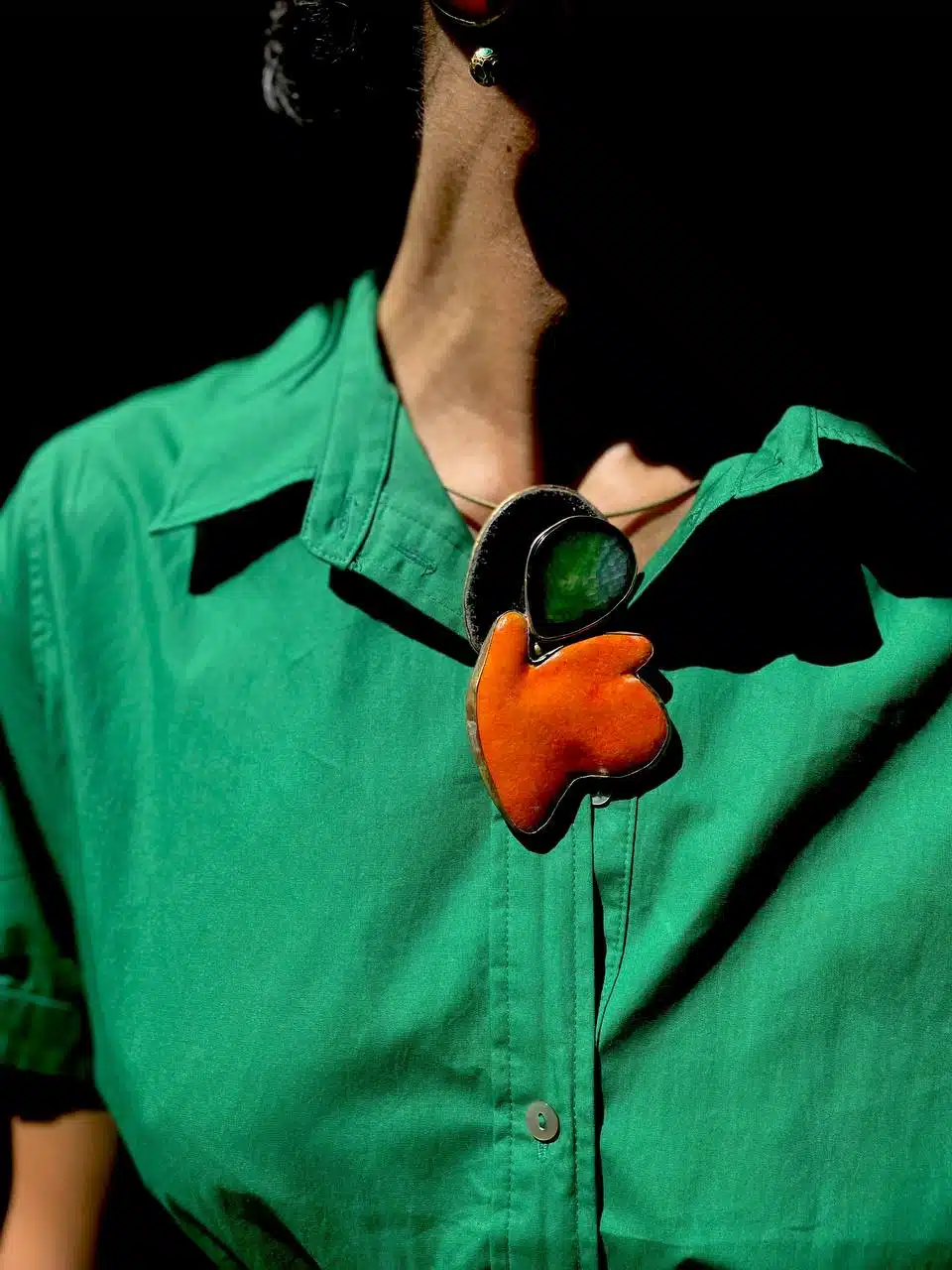 Tangerine Collection Brooch/ Necklace