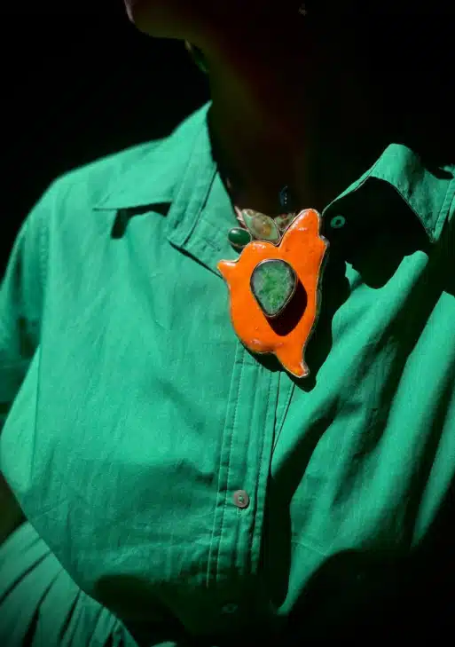 Tangerine Collection Brooch/ Necklace