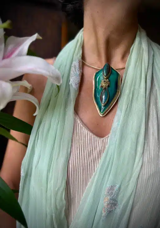 Vivaldi “Summer” Collection Brooch/Necklace
