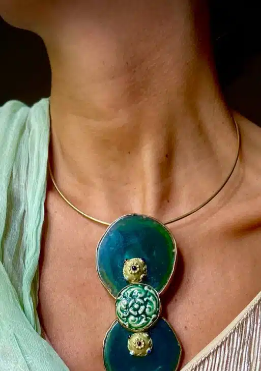 Vivaldi “Summer” Collection Brooch/Necklace