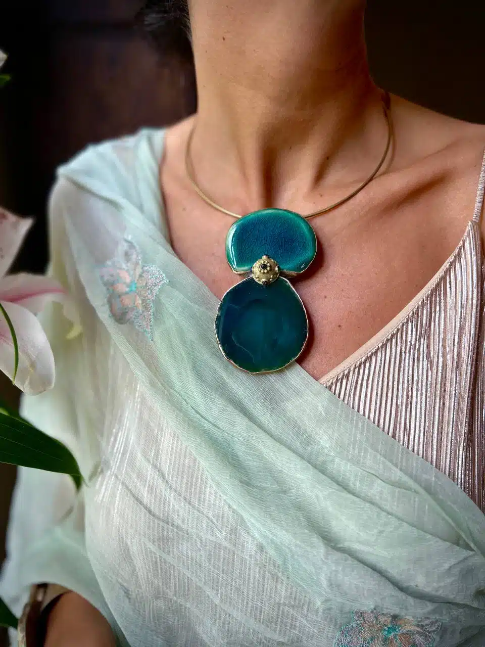 Vivaldi “Summer” Collection Brooch/Necklace