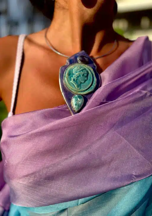 Azure Odyssey Collection Brooch/Necklace