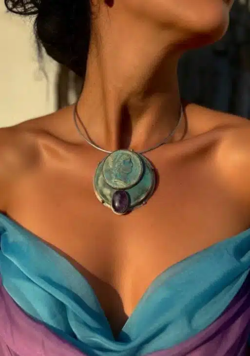 Azure Odyssey Collection Brooch/Necklace