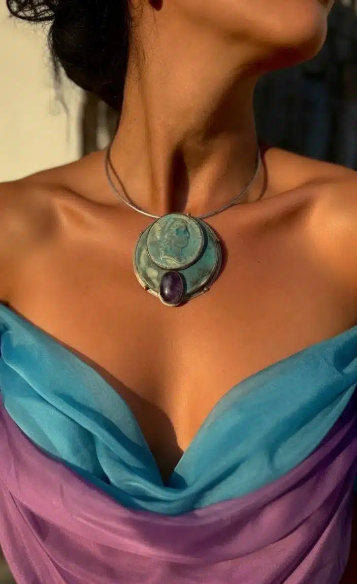 Azure Odyssey Collection Brooch/Necklace