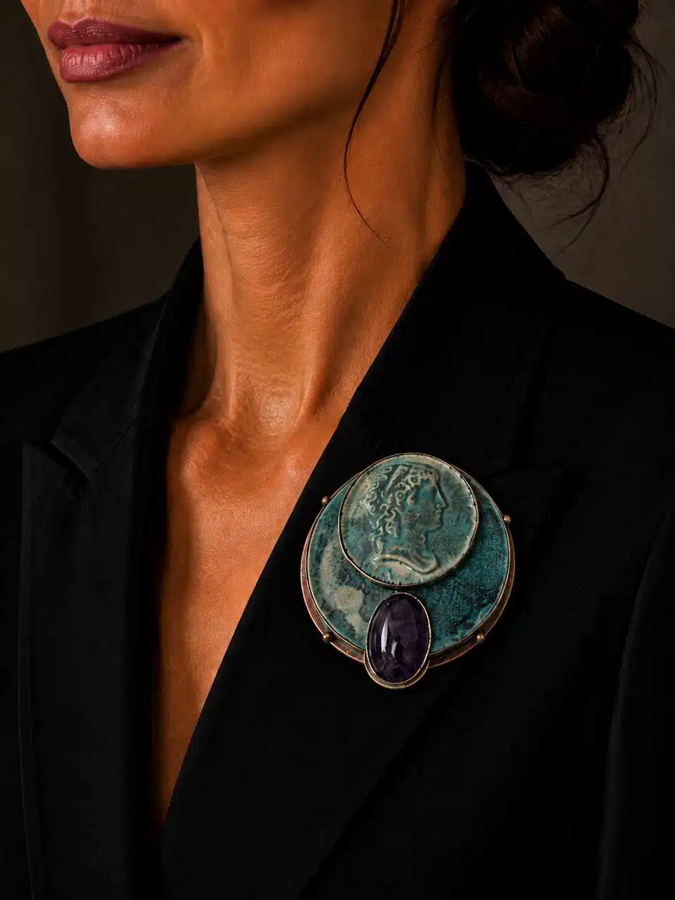 Azure Odyssey Collection Brooch/Necklace - Image 1