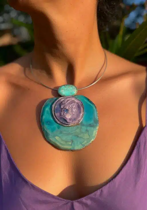 Azure Odyssey Collection Brooch/Necklace