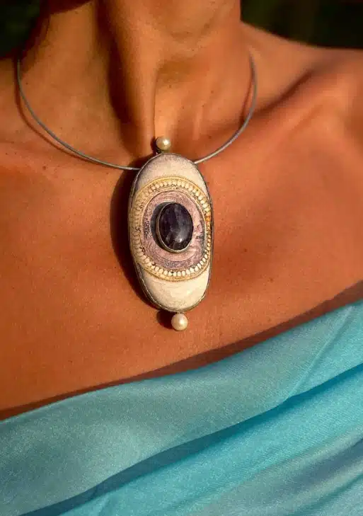 Azure Odyssey Collection Brooch/Necklace