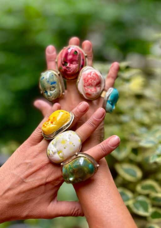 “Look at me”series Rings