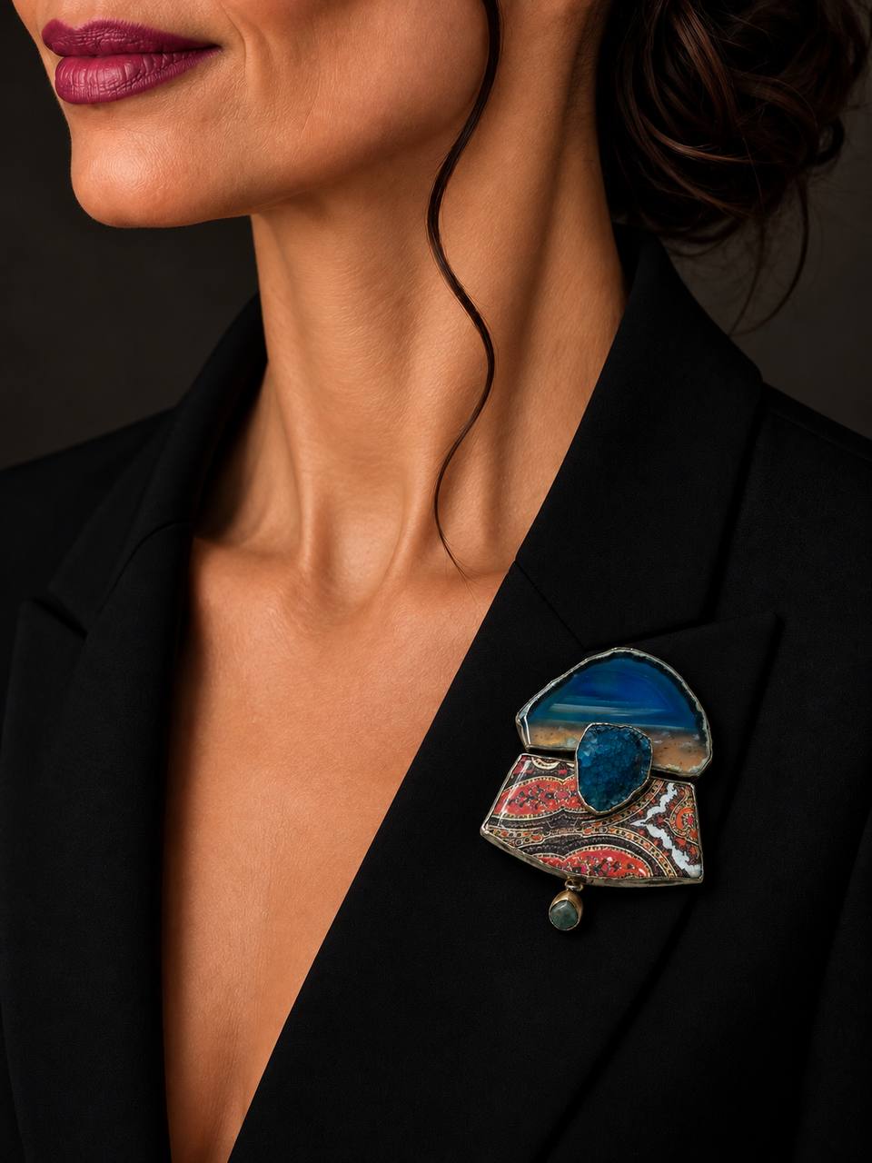 Cornelian Cherry Collection Brooch/Pendant - Image 1
