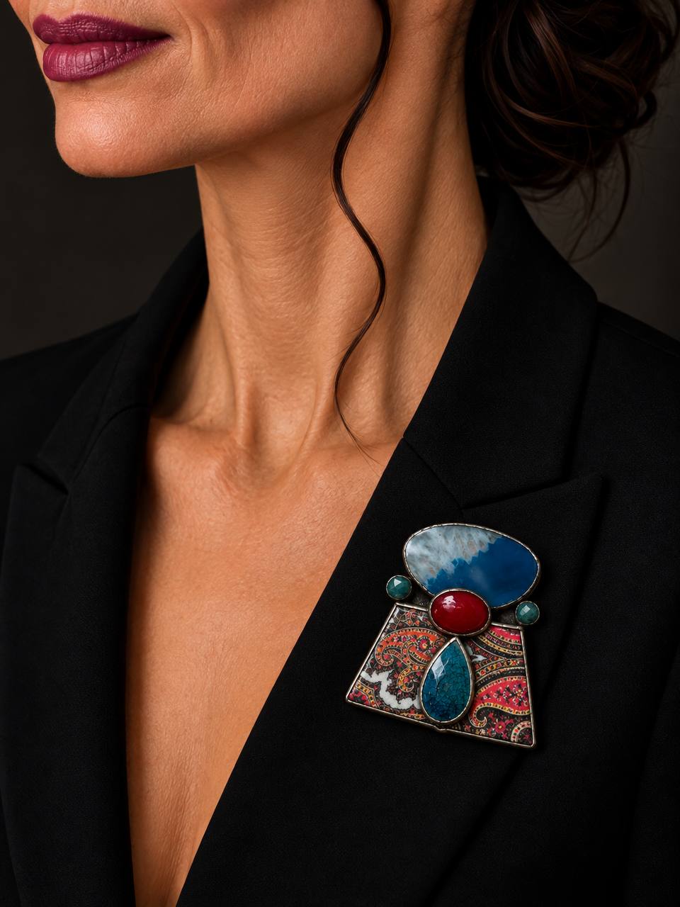 Cornelian Cherry Collection Brooch/Pendant - Image 1