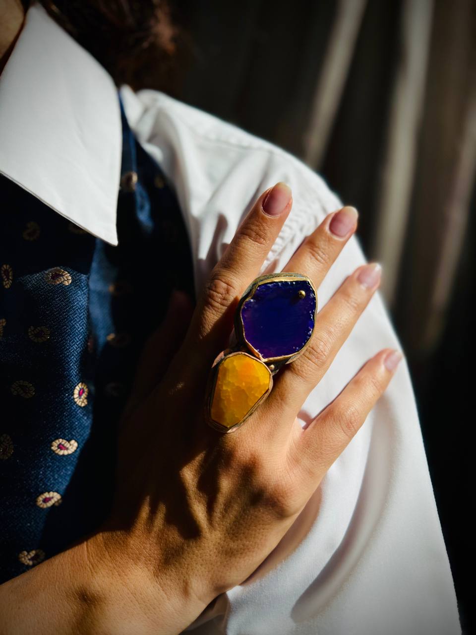 Nocturne Bleu Collection Ring