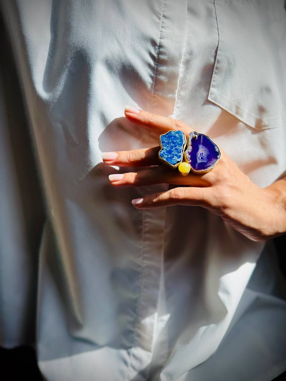 Nocturne Bleu Collection Ring