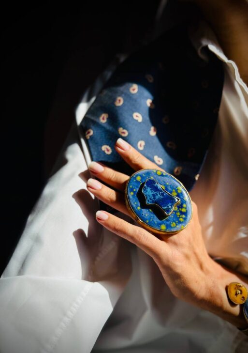 Nocturne Bleu Collection Ring