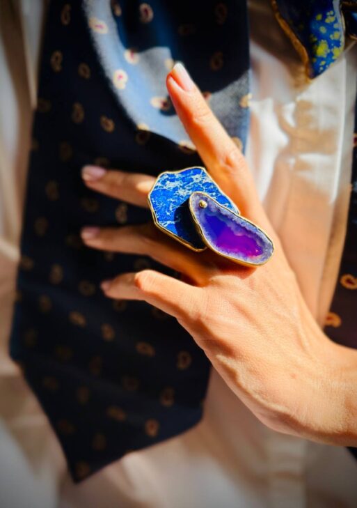 Nocturne Bleu Collection Ring