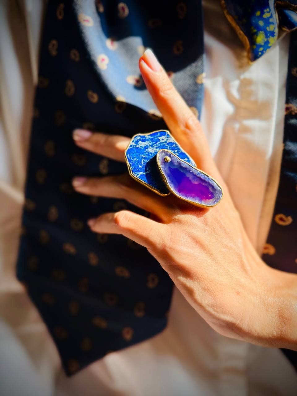 Nocturne Bleu Collection Ring