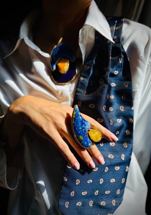 Nocturne Bleu Collection Ring