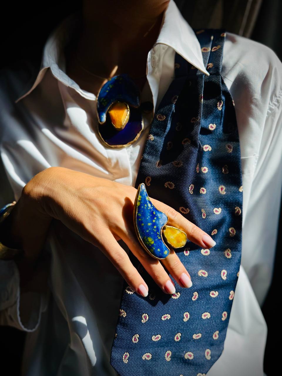 Nocturne Bleu Collection Ring