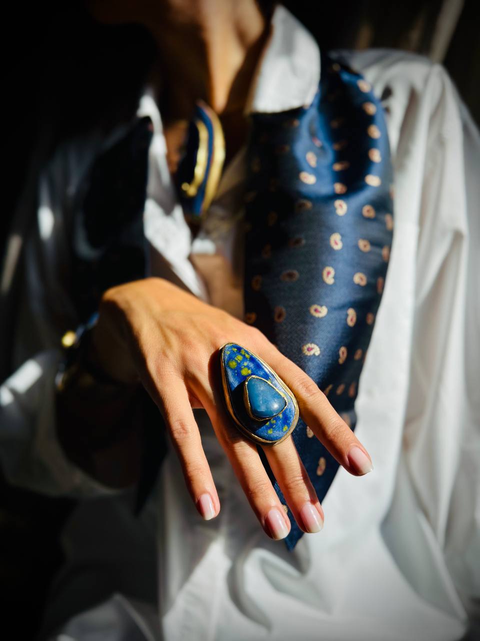 Nocturne Bleu Collection Ring