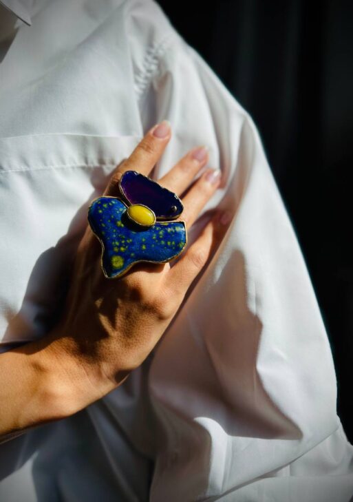 Nocturne Bleu Collection Ring