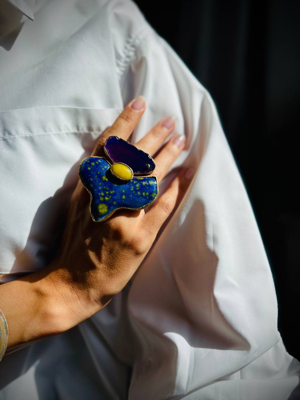 Nocturne Bleu Collection Ring