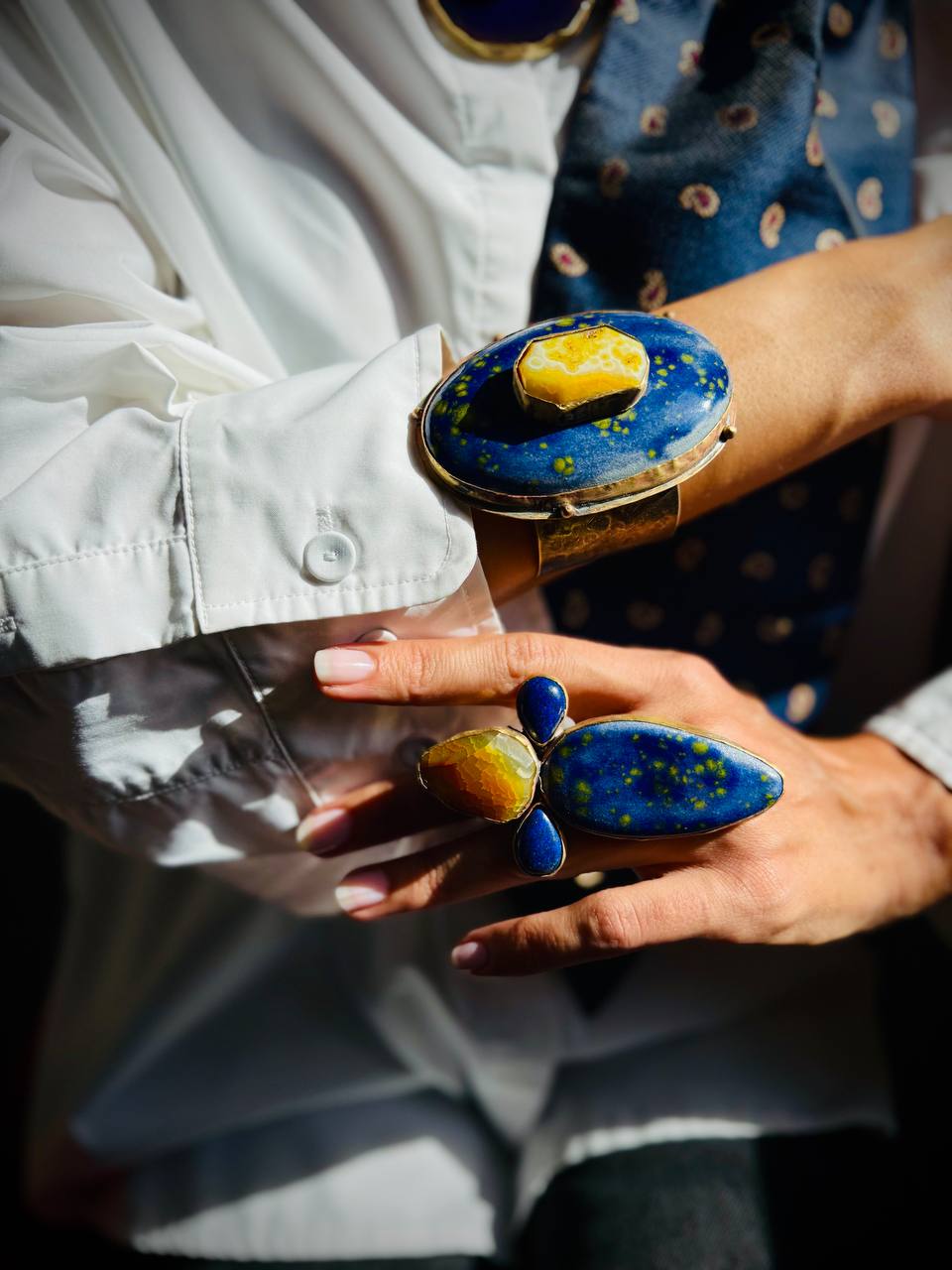 Nocturne Bleu Collection Ring - Image 1