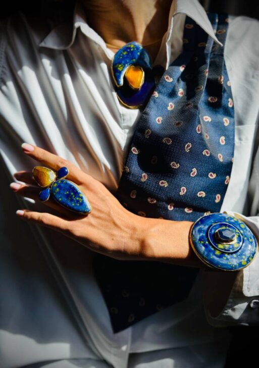 Nocturne Bleu Collection Bracelet