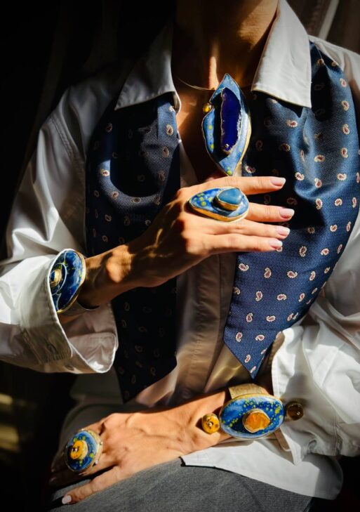 Nocturne Bleu Collection Ring
