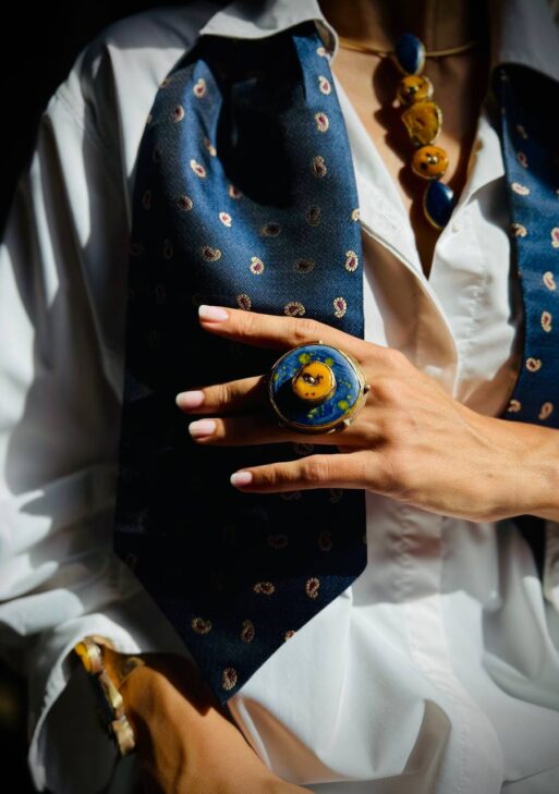 Nocturne Bleu Collection Ring