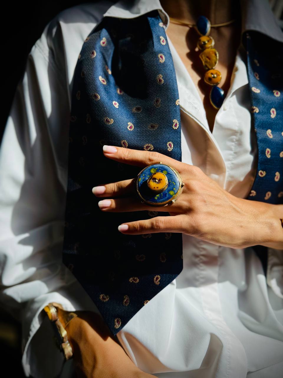 Nocturne Bleu Collection Ring