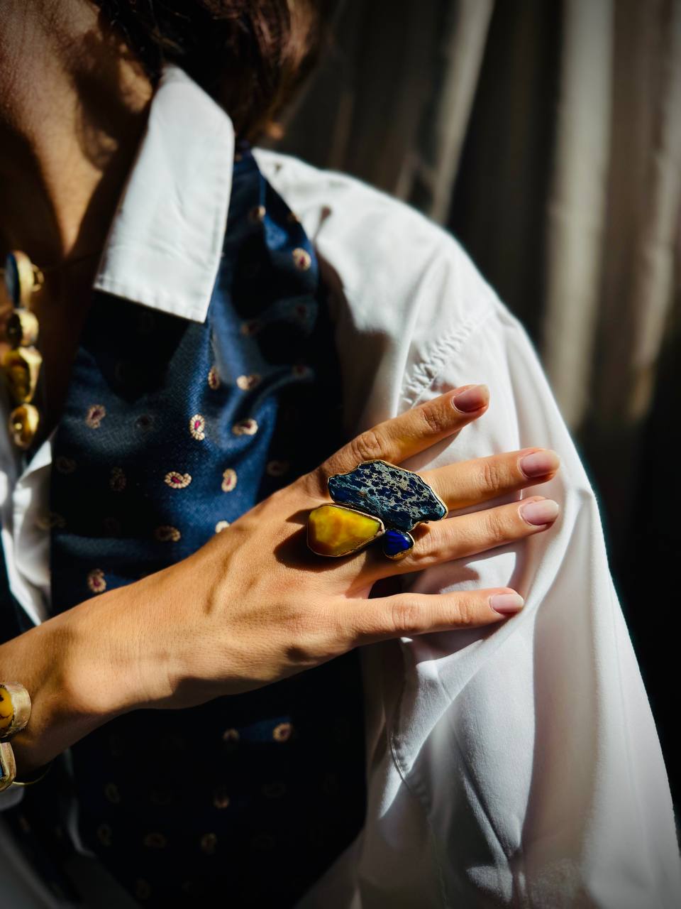 Nocturne Bleu Collection Ring