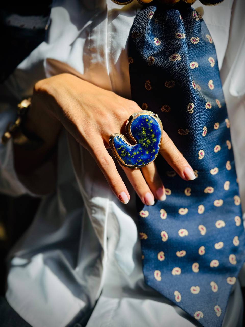 Nocturne Bleu Collection Ring